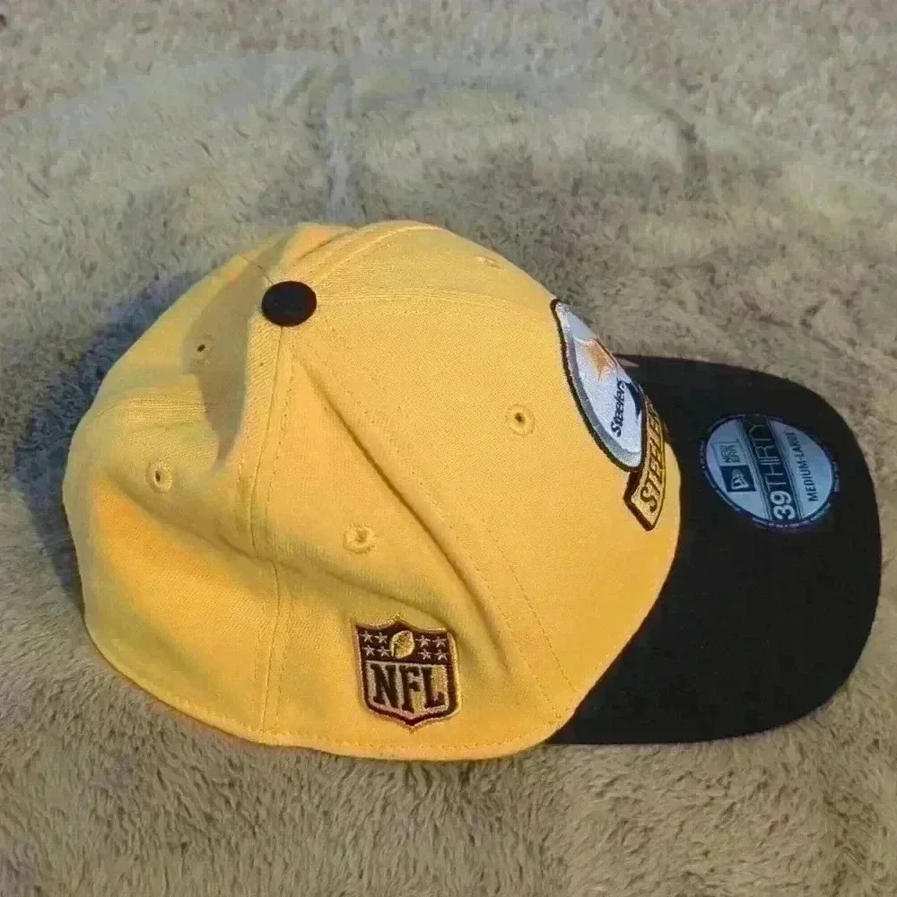 Steelers hat, medium/large, black and yellow - Picture 2 of 6
